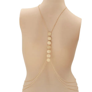Geometric Body Cuban Chain Women Necklace