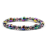 Body Slimming Weight Loss Anti-Fatigue Healing Bracelet Hematite Beads