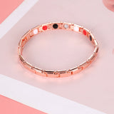 Slimming Weight Loss Bracelet Hematite Bead Magnetic Therapy Wrist Bracelet