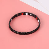 Slimming Weight Loss Bracelet Hematite Bead Magnetic Therapy Wrist Bracelet