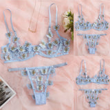 Polyester Lace Robe Lingerie for Women