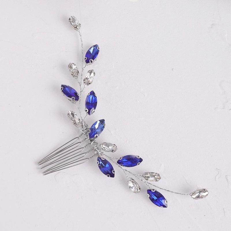 Rhinestone Hair Comb Wedding Bridal Headwear Hair Clip Jewelry