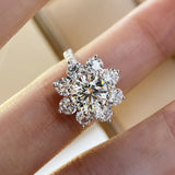 Bohe Pendant 925 Sterling Silver Charm Zircon Choker Jewelry