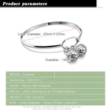 Bohemia 925 Silver Bracelet-Minimalist Ball Pendant Bracelet
