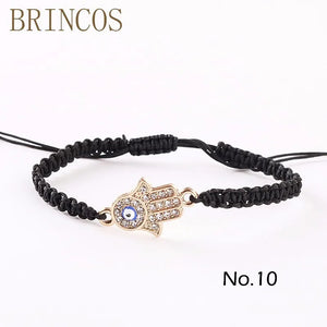Bohemia Bracelets Women Red String With Evil Eye Charm Bracelets