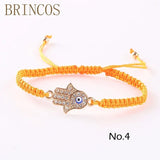 Bohemia Bracelets Women Red String With Evil Eye Charm Bracelets
