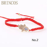 Bohemia Bracelets Women Red String With Evil Eye Charm Bracelets