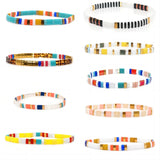 Bohemia Beads Bracelet for Women Girls Elastic Bracelets