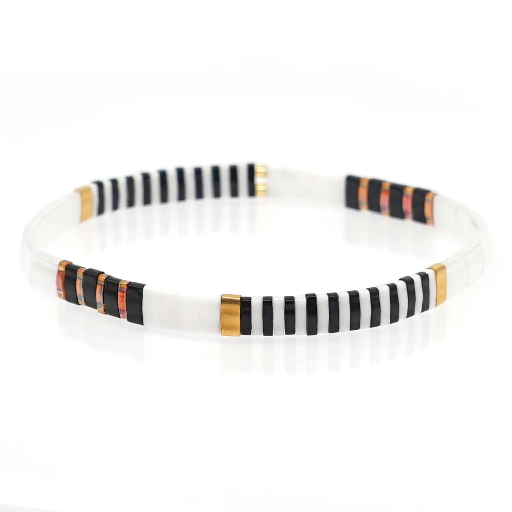 Bohemia Beads Bracelet for Women Girls Elastic Bracelets