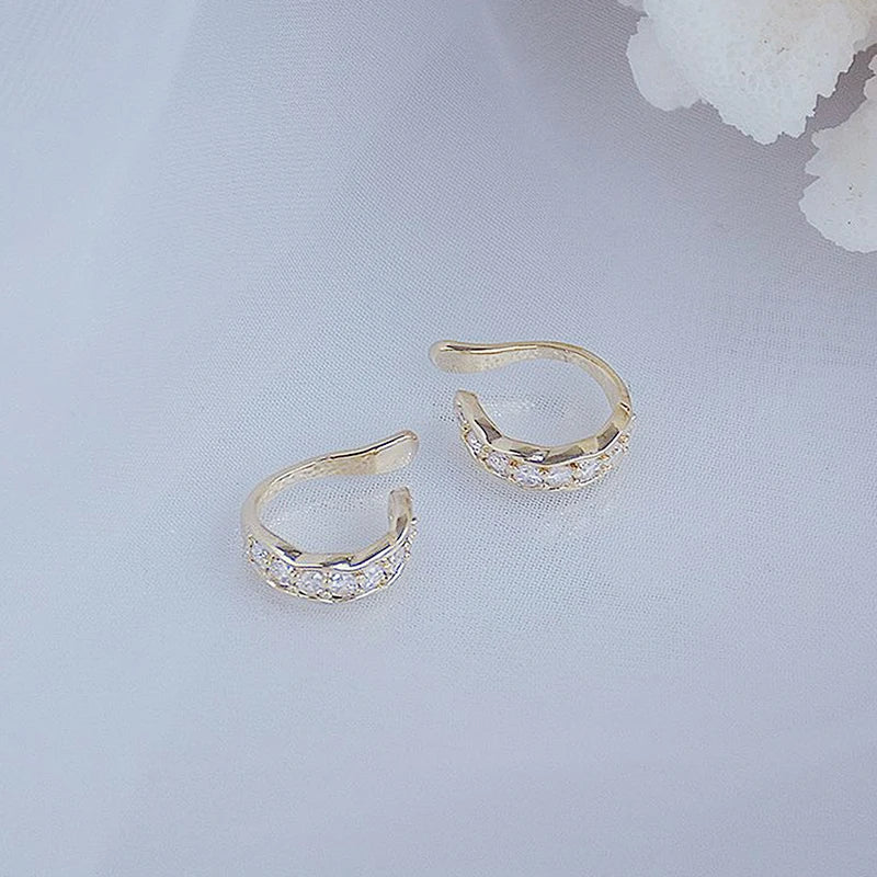 Bohemia Zirconia Ear Clip Earrings for Women