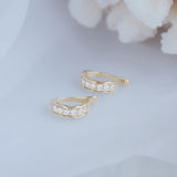 Bohemia Zirconia Ear Clip Earrings for Women