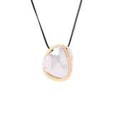 Bohemia Double Layer Triangle Circle Pendant Necklaces Punk Jewelry