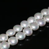 Bohemia 12mm Shell Pearl Coin Beads for Jewelry Making