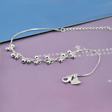 Bohemia Foot Beach Anklets 925 Sterling Silver Anklet Bracelet