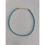 Bohemia Turquoise Beaded Necklace for Women - Hand-made Nature Stone Jewelry