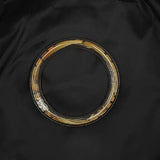 Bohemia Leopard Feather Bangle Bracelet for Women