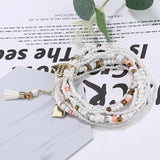 Bohemia Multilayer Double Love Heart Bracelet & Bangle For Women