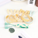 Bohemia National Style Weave Tassel Bracelet For Women