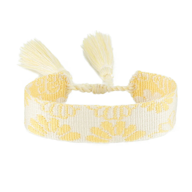 Bohemia National Style Weave Tassel Bracelet For Women