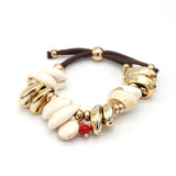 Boho Cowrie Shell Bracelet for Women Beach Jewelry