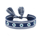 Bohemia Weave Tassel Bracelet Lucky Eye Heart Star Graphic Jewelry