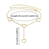 Bohemia Rhinestone Waist Chain Crystal Body Jewelry for Women