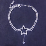 Boho Style Star Anklet Foot Chain for Women and Girls