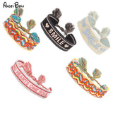 Bohemia Style Weave Rope Friendship Bracelets Ethnic Jewelry