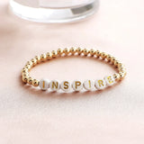 Bohemia Women Bracelet Acrylic Letter Breslet for Girls Jewelry
