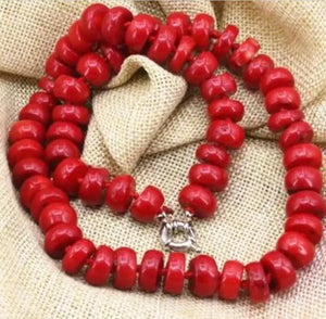 Bohemia Coral Stone Choker Necklace