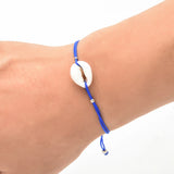 Bohemian Shell Bracelet Set for Women Adjustable Rope Chain Jewelry