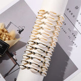 Shell Turtle Charms Braided Bracelet for Women Child Animal Adjustable Rope