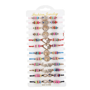 Bohemian Turtle Charms Bracelet Crystal Bead Anklet