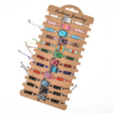 Bohemian Turtle Charms Bracelet Crystal Bead Anklet