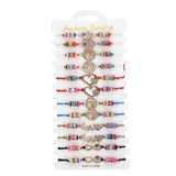 Bohemian Turtle Charms Bracelet Crystal Bead Anklet