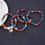 Bohemian Elephant Charm Bracelet for Women