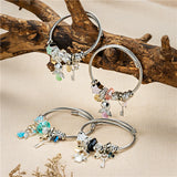 Bohemian Angel Key Bracelets Women Heart Crystal Letters Bracelet