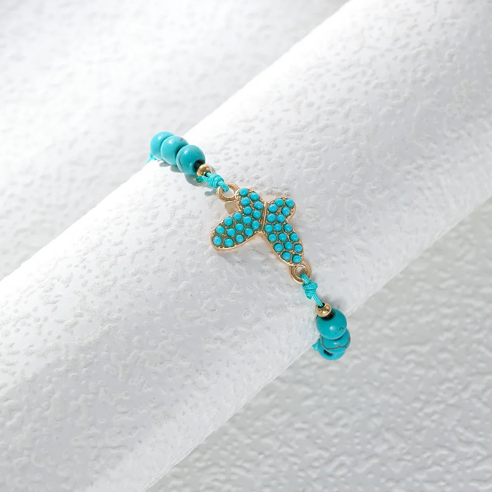 Vintage Crystal Animal Bracelet for Women, Adjustable Bangle, Gift Jewelry