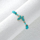 Vintage Crystal Animal Bracelet for Women, Adjustable Bangle, Gift Jewelry