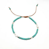 Bohemian Stone Star Anklet for Women Rope Ankle Bracelet Party Jewelry