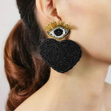 Bohemian Beaded Earrings Drop Dangle Big Jewelry Brincos