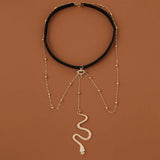 Women's Bohemian Metal Beaded Chain Thigh Chain, Beach Style