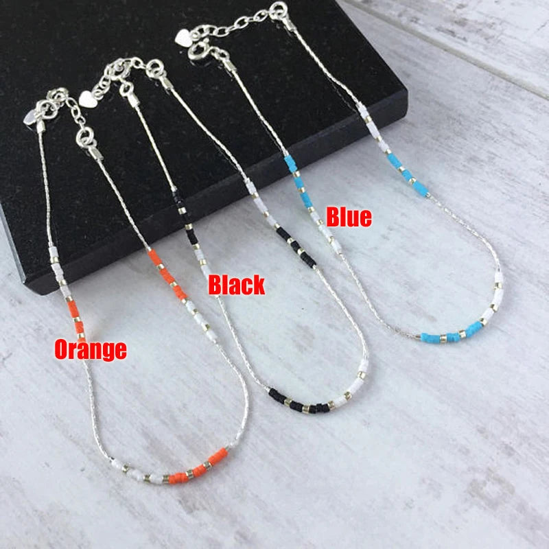 Boho Turquoise Beads Anklet Bracelet for Women