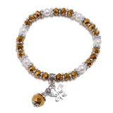 Bohemian Beaded Crystal Bracelet Small Fresh Elastic