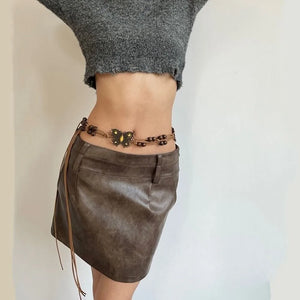 Bohemian Braided Waist Chain Tassel Belt Body Chain Waistbands