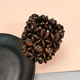 Bohemian Brown Wood Beads Bracelet Cuff Bangle Women Ethnic Jewelry