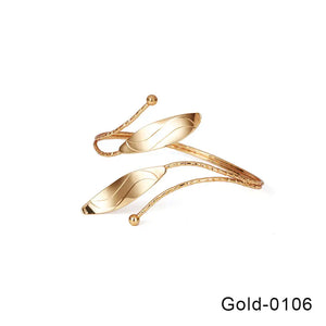 Bohemian Butterfly Leaf Charm Arm Chain Arm Cuff Bangle