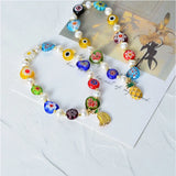 Candy Flower Bracelet Baroque Pearl Stretch String