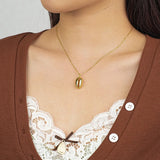 Bohemian Shell Pendant Necklace 925 Sterling Silver Choker Jewelry