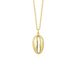Bohemian Shell Pendant Necklace 925 Sterling Silver Choker Jewelry